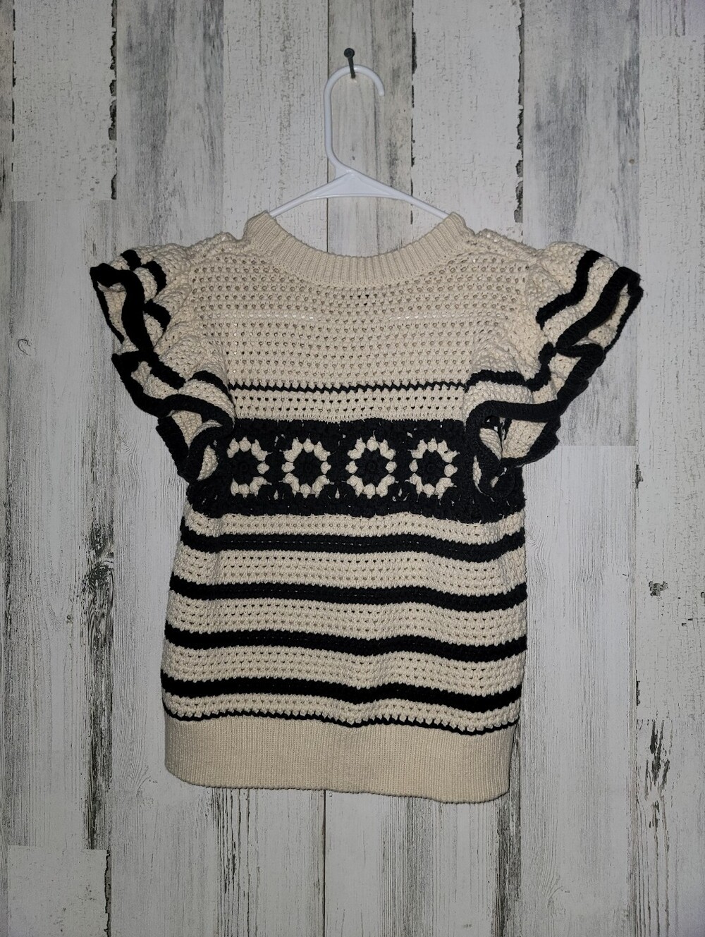 Rails Penelope Flutter Sleeve Open Knit Top - Picture 5 of 5